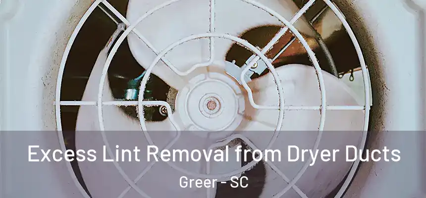  Excess Lint Removal from Dryer Ducts Greer - SC